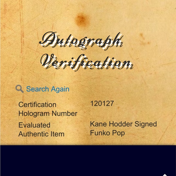 Kane Hodder signed Funko Pop! #1160 Savini Jason with COA - Picture 7 of 7